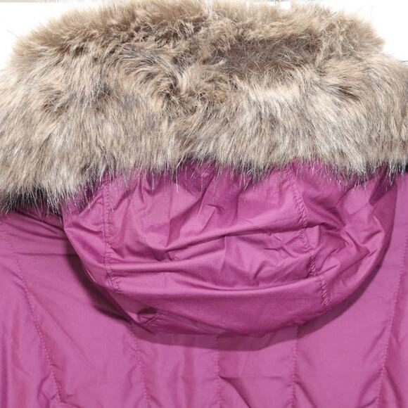 Columbia Sparks Lake II Women's Puffer Jacket with Hood-Medium-Marionberry-NWT - Picture 9 of 11